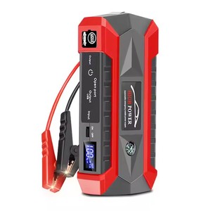 Cargador de batería de coche NCFKOS, arrancador de batería de coche de alta potencia, arrancador de batería de coche de 15V 1A con bomba de compresor de aire - Product Image 5