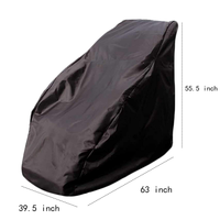 Housse de protection pour fauteuil de massage, imperméable, tissu Oxford résistant, protection UV, anti-rayures, logo personnalisé, intérieur/extérieur