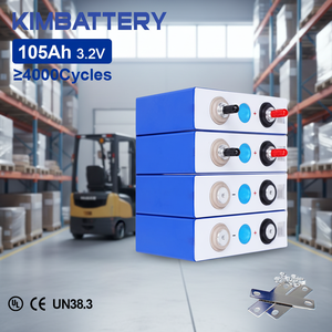 锂离子电池 磷酸铁锂电池芯 105Ah 3.2V 优异的一致性，适用于电动叉车、电动汽车 - Product Image 1