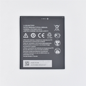 Batería de 2650mAh para ZTE Li3826T43P4H695950, para Teléfono Reacondicionado, Venta al por Mayor, Blade A5 2019 A3 2020, CE RoHS, a Granel - Product Image 5