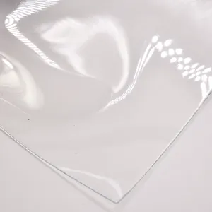 Tissu PVC Film transparent TPU cuir pour sandales sac chaussures bottes de pluie rideau de douche