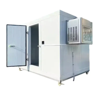 Petite chambre froide pour aliments, chambre froide à marche lente, chambre de congélation pour fruits de mer