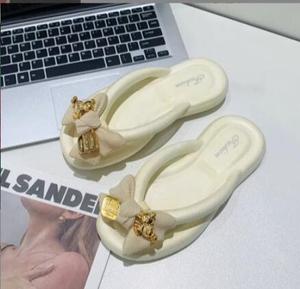 Dép nhẹ của phụ nữ với Bow-Knot Nữ Nhà giày với chống trượt PVC duy nhất cho trong nhà <span class=keywords><strong>Flip</strong></span> <span class=keywords><strong>Flops</strong></span> - Product Image 4