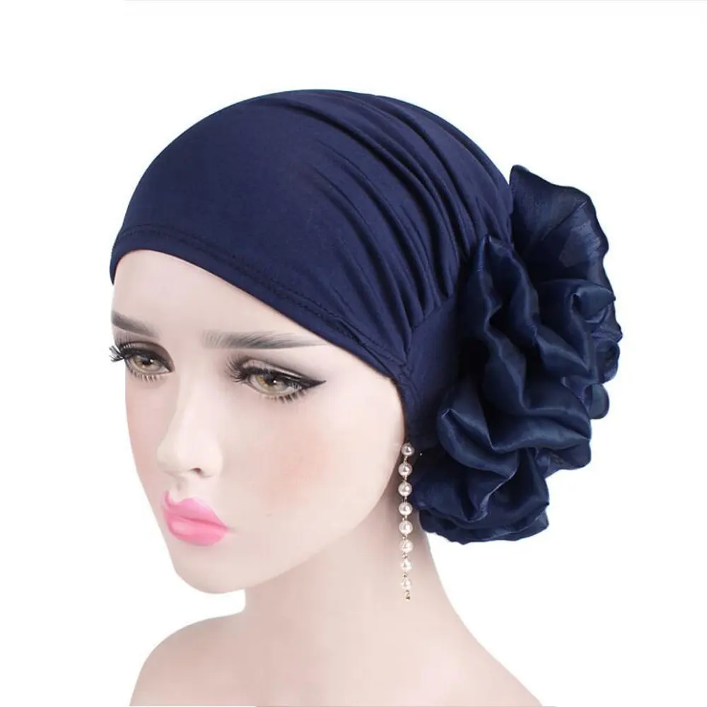 New fashion Hommes Adultes Femmes Extensible Indian Style Turban Chapeau Head Wrap Cap 