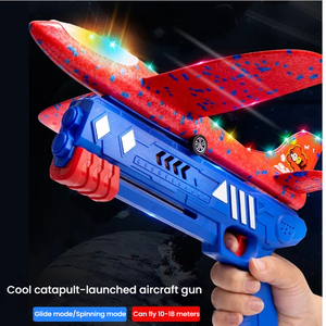 Giocattolo Lanciatore di Aerei in Schiuma alla Moda, Pistola Giocattolo Elettronica Portatile per Esterni in Plastica, Giocattolo Sportivo per Ragazzi - Product Image 2