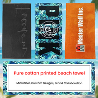 100% Cotton Striped Beach Towels with Customizable Logo Large Oversized Jacquard Design Quick Dry Swimming Pool Use Bag Included