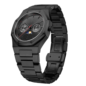 <span class=keywords><strong>Montre</strong></span> à quartz analogique classique de luxe avec <span class=keywords><strong>bracelet</strong></span>, mouvement Citizen en acier inoxydable, résistante à l'eau 5 ATM, style décontracté chic pour affaires - Product Image 2