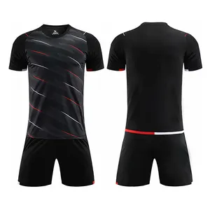 Günstige Fußball trikots Fußball-Kits Full Set Fußball-Kit zum Verkauf Team Trikots Uniform Set Blank Fußball Uniform Anzug Custom ized