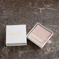 Boîte cadeau en carton avec doublure en éponge, boîte à tiroir artisanale pour bijoux et montres