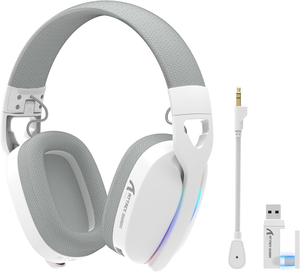 <span class=keywords><strong>Casque</strong></span> de jeu <span class=keywords><strong>sans</strong></span> <span class=keywords><strong>fil</strong></span> RGB ultraléger Original Attack Shark L90 <span class=keywords><strong>avec</strong></span> microphone enfichable, <span class=keywords><strong>casque</strong></span> tri-mode, son surround 7.1 - Product Image 1