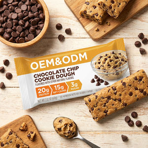 ألواح بروتين بنكهة كوكيز الشوكولاتة غنية بالبروتين ومنخفضة الكربوهيدرات ومناسبة للكيتو، تحتوي على 12 قطعة - Product Image 6