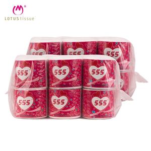 Nouveauté, <span class=keywords><strong>papier</strong></span> <span class=keywords><strong>toilette</strong></span> standard en rouleau, multi-couches, recyclé, pas cher, 500 feuilles, doux - Product Image 2