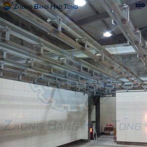 Binario di trasporto in acciaio inossidabile per celle frigorifere per carne di macello animale - Product Image 6