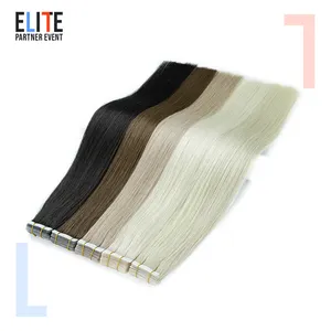 European Double Drawn Russian Human Hair Tape Hair Extension High Quality Natural Remy Tape In Hair Extension