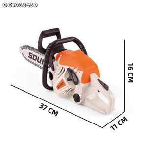 Casque enfants Kit de jardin garçons outils à main <span class=keywords><strong>scie</strong></span> à chaîne électrique <span class=keywords><strong>jouet</strong></span> semblant jouer ensemble d'outils enfants jeux de jardin avec son de Chine - Product Image 5