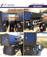 Imprimante à sublimation à 8 têtes de service local des États-Unis I3200 largeur d'impression de 190mm tout en un machine d'impression pour tissus et textiles