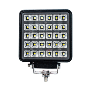 Nouveau <span class=keywords><strong>phare</strong></span> <span class=keywords><strong>de</strong></span> <span class=keywords><strong>travail</strong></span> noir à 30 LED haute luminosité <span class=keywords><strong>avec</strong></span> <span class=keywords><strong>interrupteur</strong></span> intégré, 4 pouces carré, pour chariot élévateur, DC 12-60V, étanche, projecteur - Product Image 3