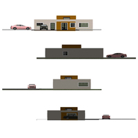 SIPs House Kit Panneau Sandwich Maison Préfabriquée Quacent Luxe Minimaliste Design Moderne Maisons Préfabriquées En Bois Villa