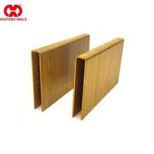 Agrafes robustes Q25 de la série <span class=keywords><strong>Q</strong></span> 15Ga en acier électrogalvanisé pour meubles et matériaux de construction (5000 pièces) - Product Image 2