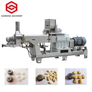 इलेक्ट्रिक पूर्ण उत्पादन लाइन पनीर बॉल चावल क्रिस्पी फुफ्फुट मकई स्नैक्स बनाने मशीन डबल स्क्रू एक्सट्रूडर स्टील स्वचालित - Product Image 4