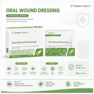 Parche Oral Hidrocoloide para Heridas Orales, Barrera Protectora para la Curación de <span class=keywords><strong>Aftas</strong></span> - Product Image 1