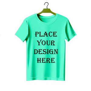 T-shirt col rond pour homme en coton 100% personnalisé avec logo en gros - Product Image 3