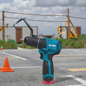 Multifunctional Cordless Electric Drill Set Wireless Lithium Impact Drill <strong>Variable</strong> for Home <strong>Use</strong> Foreign Trade Pistol <strong>Design</strong> - Product Image 5