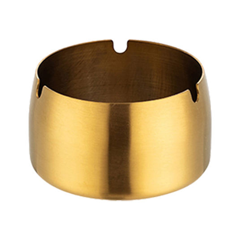 Наружная Портативная Домашняя ветрозащитная Бездымная пепельница для сигар из нержавеющей стали с пользовательским логотипом