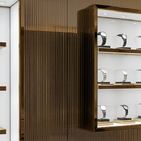 Vitrine à bijoux avec tiroirs et éclairage LED