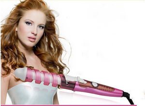 Rizador de Pelo Profesional, Rizador en Espiral Mágico, Varita Rizador de Calentamiento Rápido, Estilizador de Pelo Eléctrico, Herramienta de Estilismo Profesional - Product Image 6