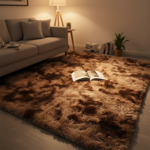 Tapis moelleux à poils longs en <span class=keywords><strong>fausse</strong></span> <span class=keywords><strong>fourrure</strong></span> de laine, colorés, pour la maison, vente en gros directe usine, échantillon disponible - Product Image 4