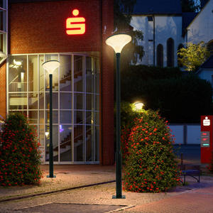 Lámpara Solar LED para Exteriores, Lámpara de Patio, IP65 Impermeable, Aluminio Fundido a Presión, Lámpara de Calle Simple, Resistente a la Lluvia - Product Image 4