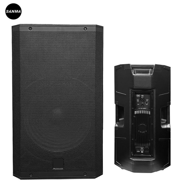 Art 915-A 15" 2-Way Active Floor Monitor Speakers Titanium Alloy & Plastic Shell 1050W RMS Pro Audio Stage Monitor