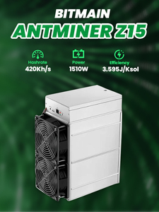 Zcash Miner Bitmain Antminer Z15 Pro 840K Equihash Algo ZEC ZEN Crypto Mining Ant Miner Z15 Pro Blockchain-mijnwerker - Product Image 5