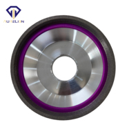 Roues diamantées/CBN hybrides puissantes 11V9 pour le meulage et le rainurage des outils CNC, le meulage des rainures et la coupe des rainures des outils en carbure HSS