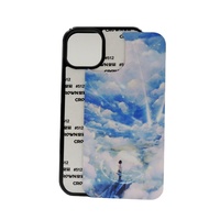 Coque de téléphone 2D TPU + PC Coque de téléphone à sublimation vierge Housses de téléphone imprimables par transfert de chaleur pour Iphone 13/13 Pro Max