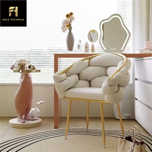 Hiện Đại Chất Lượng Cao Nhung Bọc Ăn Ghế Cánh Tay Cho Khách Sạn Nhà Phong Cách Bắc Âu Cho Phòng Ngủ Nhà Bếp Cho Cà Phê Nhà Hàng - Product Image 4