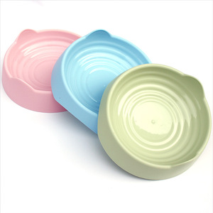 Ciotole Portatili a Forma di Orecchie di Gatto in Plastica Elegante per Viaggi, Bottiglie d'Acqua per Cani e Gatti, Accessori Carini per Cibo e Acqua - Product Image 1