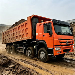 Camion benne de chantier HOWO 8x4 12 roues diesel 40 tonnes pour le déblaiement de chantier et l'élimination des débris, camion benne lourd - Product Image 1