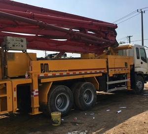 รถปั๊มคอนกรีตดีเซล Isuzu มือสองจากญี่ปุ่น ระยะส่งแนวตั้ง 40 ม. แนวราบ 30 ม. ผลผลิต 12 ลูกบาศก์เมตร/ชม. ขายดีในจีน - Product Image 5
