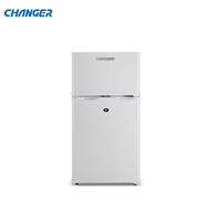 Réfrigérateur VCM de 80 litres, petit électroménager, avec double porte vitrée, pour dortoir