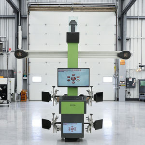 סיטונאי גלגל מסך מסך כפול סיטונאי הרמת גלגלים בשימוש מכונות יישור גלגל מכירה עבור גלגל יישור גלגל - Product Image 1