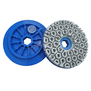 थोक ऑटो पॉलिशर पैड 100/125/150 मिमी डायमंड स्नैल लॉक पॉलिशिंग पैड ग्रेनाइट क्वार्ट्ज के लिए रीइन एज पॉलिशिंग पैड - Product Image 4
