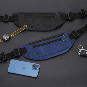 Riñonera Deportiva para Teléfono Móvil con Logotipo Personalizado, Mini Bolsa Ajustada para Maratón, Cierre de Cordón, Poliéster - Product Image 2