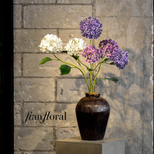 فانغ إيان زهرة هيدرانجيا اصطناعية بلاستيكية لتزيين طاولة الطعام في عيد الأم وعيد الميلاد - Product Image 3