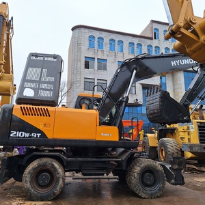 Excavadora Usada en Venta, Hyundai 210W-9T, Excavadora de Ruedas Usada para Construcción de Viviendas - Product Image 2