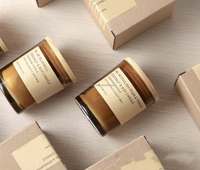 Fabricante de Frascos de Vidrio Vacíos para Velas Personalizados - Meixi, Personaliza el Tamaño, Color y Logotipo, Caja de Regalo para Negocios de Velas