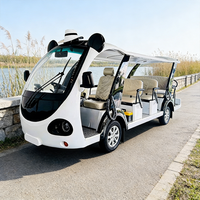Voiture électrique de tourisme DAOD Panda de dessin animé, 14 places, pour parc à thème, station balnéaire, parc de jeux, navette, mignonne, OEM