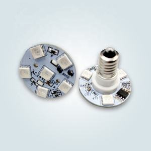 E10 RVB Automatique 1-16 Préprogrammable Amusement Fairground Park Décoration AC24V 28mm 9leds Ampoule LED - Product Image 3