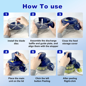 Household <b>Fruit</b> Peeling Machine Automatic Small <b>Fruit</b> Garlic Peeler Machine <b>Fruit</b> Garlic Peeling Machine - Product Image 2